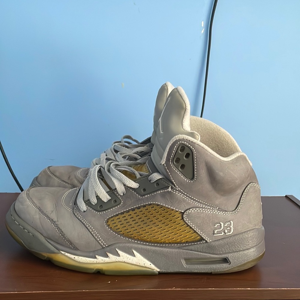 Jordan 5 wolf grey